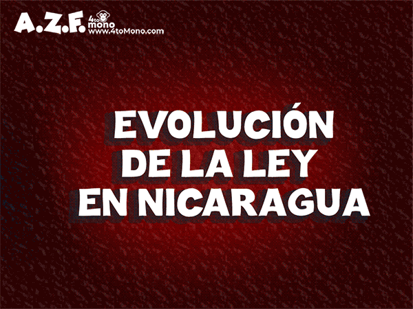 Evolución de la ley en Nicaragua