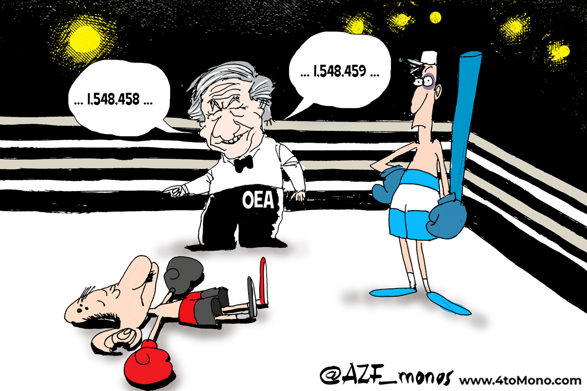 Ortega derrotado