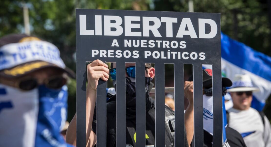 Otra navidad exigiendo la liberación de los presos políticos